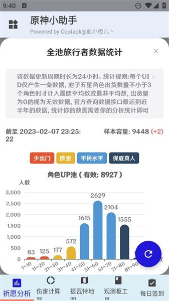原神小助手抽卡查询软件 v3.2.0 官方最新版 2