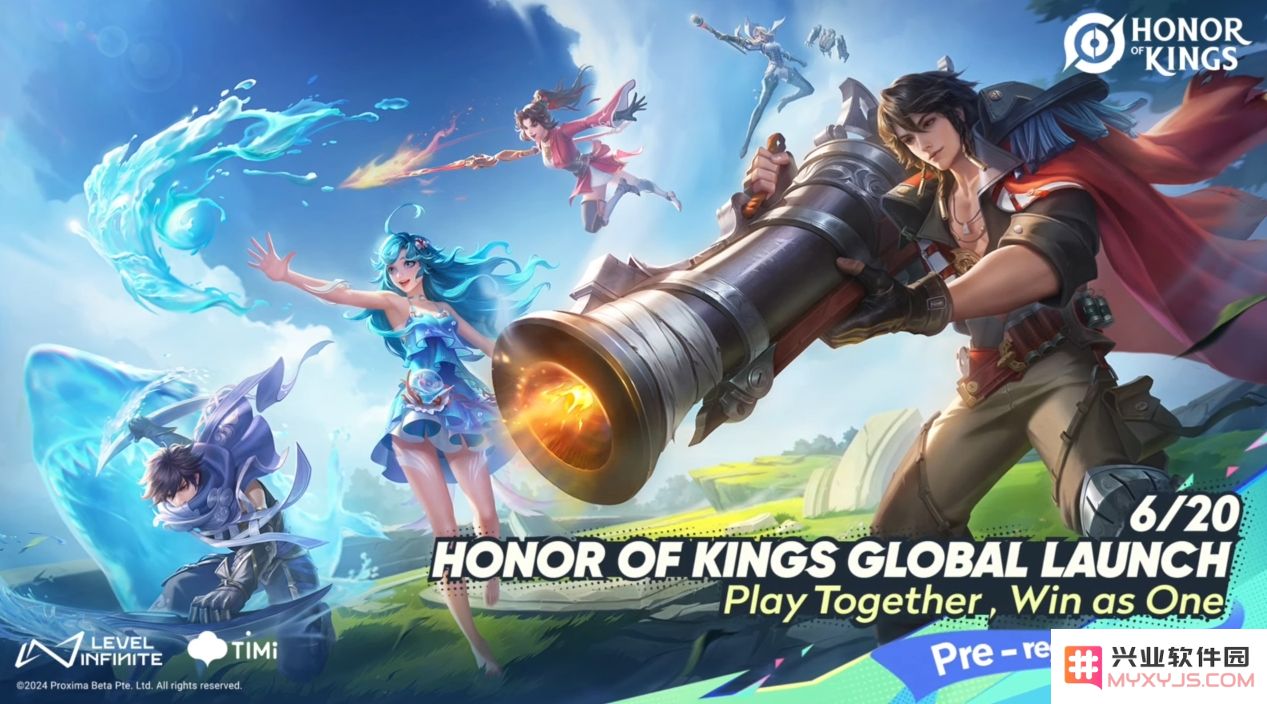 王者荣耀海外火力全开，Honor of Kings定档6月20日全球上线！：争夺全球玩家，传承国风魅力