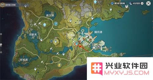 原神6个火柱子